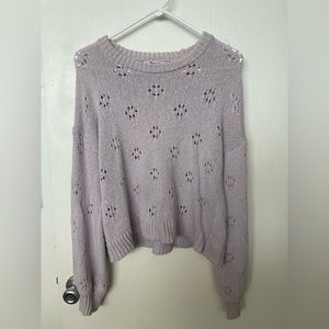 Madewell Lavender Sweater